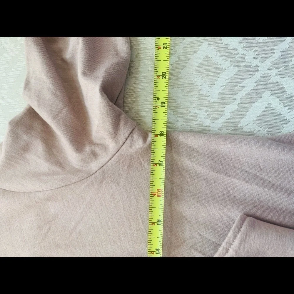 Logo by Lori Goldstein Lounge Dusty Pink Flowy Cardigan Size XXS - Picture 6 of 7